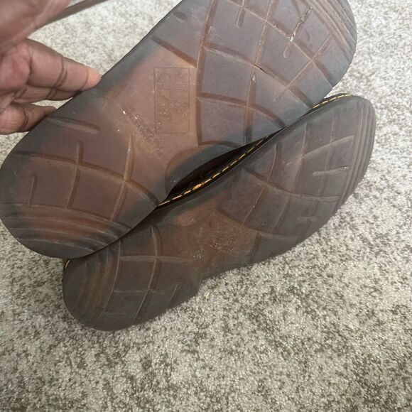Dr. Marten’s Brown Leather Loafer Shoes 11 - Picture 8 of 10